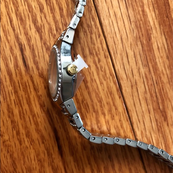 Bulova two tone Womens watch with diamonds